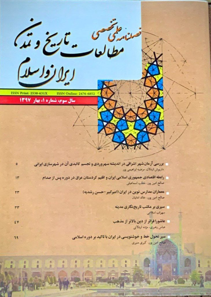 مطالعات تاریخ و تمدین ایران و اسلام